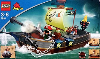 Набор LEGO 7881 Пиратская шхуна