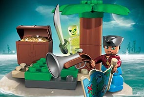 Набор LEGO 7883 Охота за сокровищами