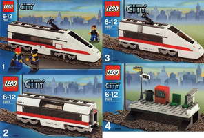 Набор LEGO 7897 Пассажирский поезд