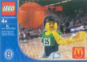Набор LEGO 7918 Зеленый Баскетболист
