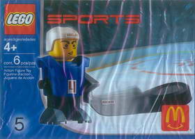 Набор LEGO 7920 McDonald's Sports Set Number 5 - Blue Hockey Player No.4