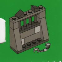 Набор LEGO 7952-12 Окно в подземелье и наручники