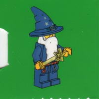 Набор LEGO 7952-25 Синий волшебник с волшебной палочкой