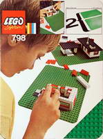 Набор LEGO 798 Зеленые строительные пластины
