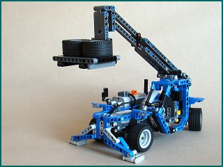 Набор LEGO MOC-0066 Телескопический погрузчик
