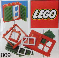 Набор LEGO 809 Двери и окна
