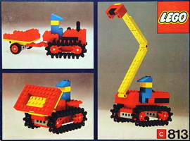 Набор LEGO 813-2 Gear Bulldozer Set