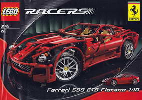 Набор LEGO 8145 Феррари 599GTB Фиорано, масштаб 1:10