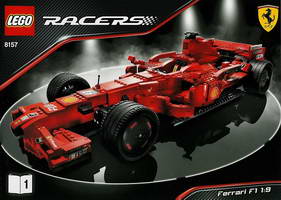 Набор LEGO 8157 Ferrari F1 в масштабе 1:9