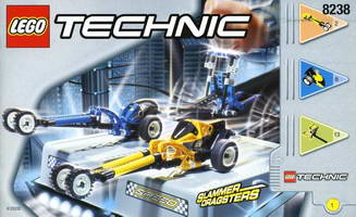Набор LEGO 8238 Дуэль Драгстеров