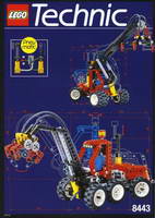 Набор LEGO 8443 Pneumatic Log Loader / Pneumatic Logger