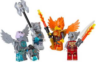 Набор LEGO 850913 Fire and Ice Minifigure Accessory Set