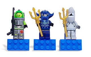Набор LEGO 852777 Магниты Акула, Дайвер и Скат