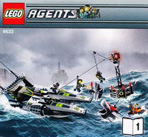 Набор LEGO 8633 Миссия 4: Спасение на специальном скоростном катере