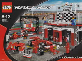 Набор LEGO 8672 Финишная прямая Феррари