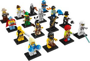Набор LEGO 8683-17 Полный набор мини-фигурок 1-й серии