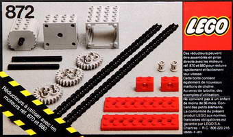 Набор LEGO 872 Комплект Моторизации