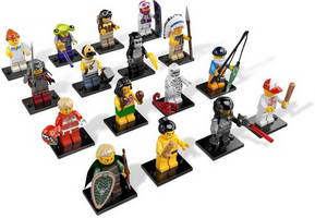 Набор LEGO 8803-17 Полный набор мини-фигурок 3-й серии