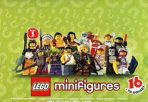 Набор LEGO Минифигурки, 3 серия