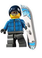Набор LEGO 8805-16 Сноубордист
