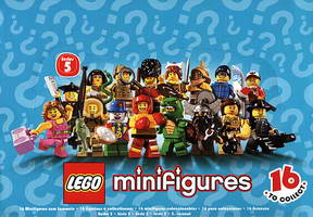 Набор LEGO Минифигурки, 5 серия