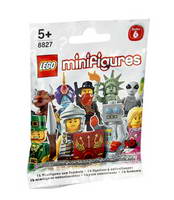 Набор LEGO 8827-0 Случайная мини-фигурка 6-й серии