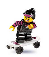 Набор LEGO 8827-12 Девочка на скейтборде