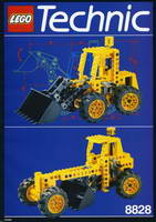 Набор LEGO 8828 Фронтальный погрузчик