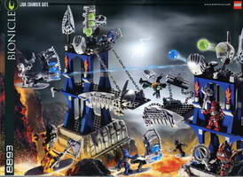 Набор LEGO 8893 Ворота комнаты Лавы