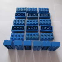 Набор LEGO 918-blue-2 2 x 4 Синие кирпичики