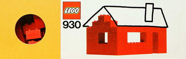 Набор LEGO 930 Красные кирпичики