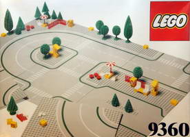 Набор LEGO 9360 Дорожное покрытие и пейзаж