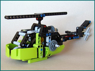 Набор LEGO MOC-1166 Вертолет