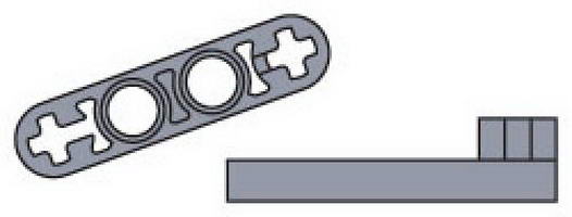 Набор LEGO 970030 Lift Arm (Pack of 50)
