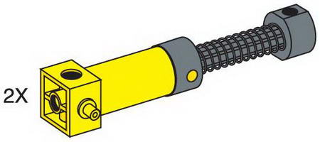 Набор LEGO 970117 Pneumatic Hand Pump (Pack of 2)