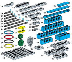 Набор LEGO 970679 Special Elements For Mechanical Engineering Set