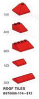 Набор LEGO 970686 Черепица