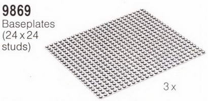 Набор LEGO 9869 Строительные пластины