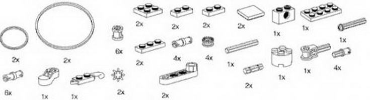 Набор LEGO 9954 Special Elements for Mini Sets