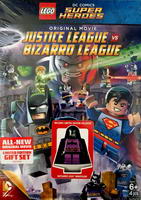 Набор LEGO DCSHDVD1 Justice League vs Bizarro League DVD/Blu-Ray