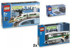 Набор LEGO K10158 Deluxe High Speed Train Collection