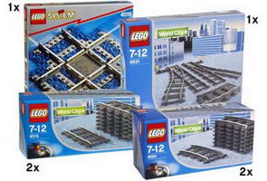 Набор LEGO K4519 Cross Track Kit