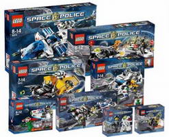 Набор LEGO K5974 Наборов Космической Полиции