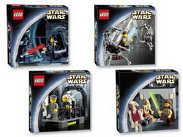 Набор LEGO K7204 Комплект - Приключения джедаев