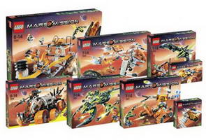 Набор LEGO K7699 Полная коллекция Миссия на Марс
