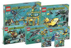 Набор LEGO K7776 Полная коллекция Аква рейдеры