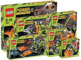 Набор LEGO K8956 Power Miners Collection