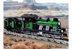 Набор LEGO KT204 Большой зеленый паровоз с тендером