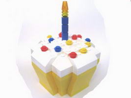 Набор LEGO LLCA51 Legoland California 10th Birthday Cupcake Box (LLCA Ambassador Pass Exclusive)