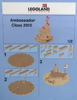 Набор LEGO LLCA52 Sand Castle - Ambassador Class 2010 (LLCA Ambassador Pass Exclusive)